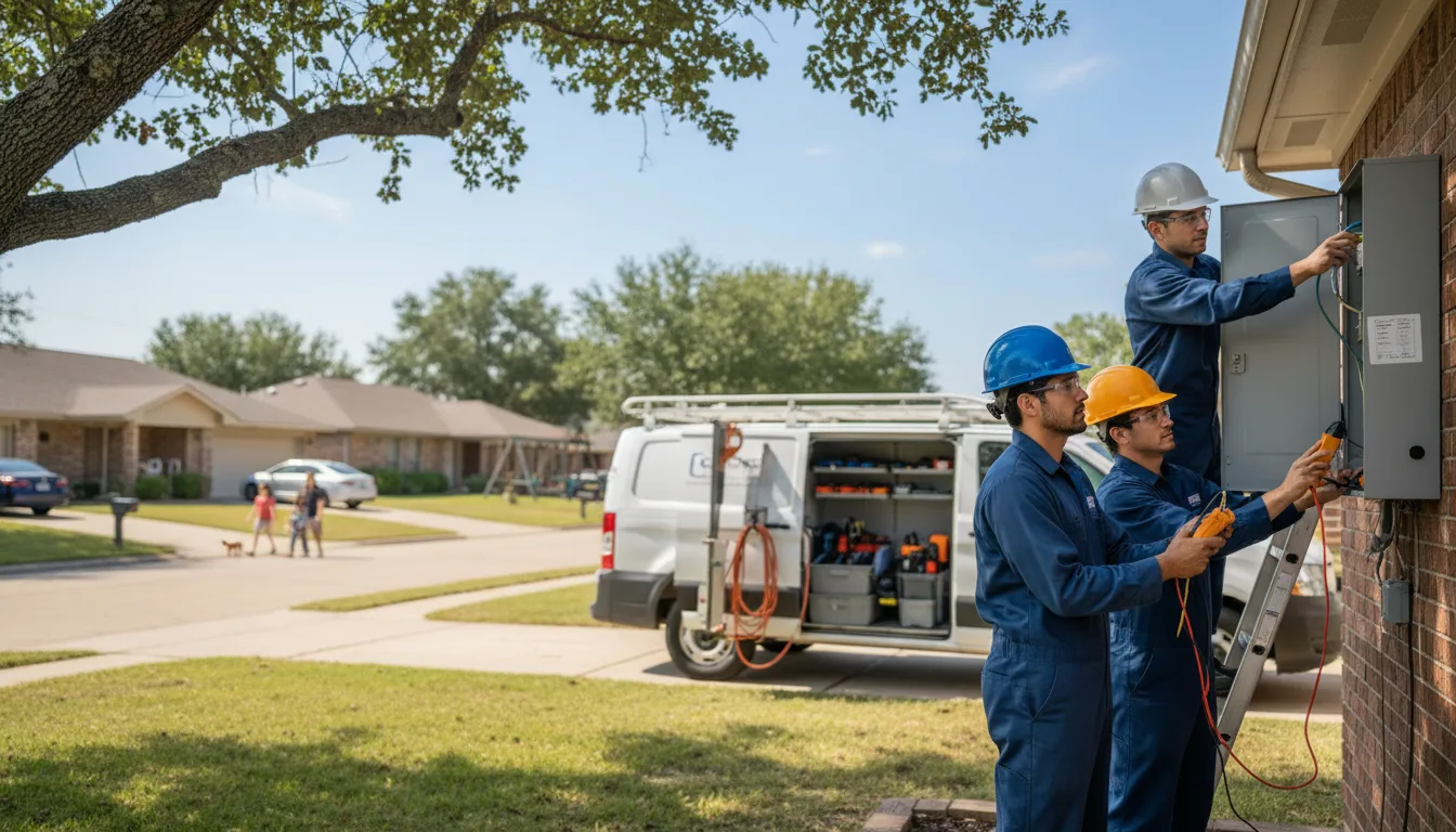 Certified electrician providing emergency electrical services in Ganado, AZ